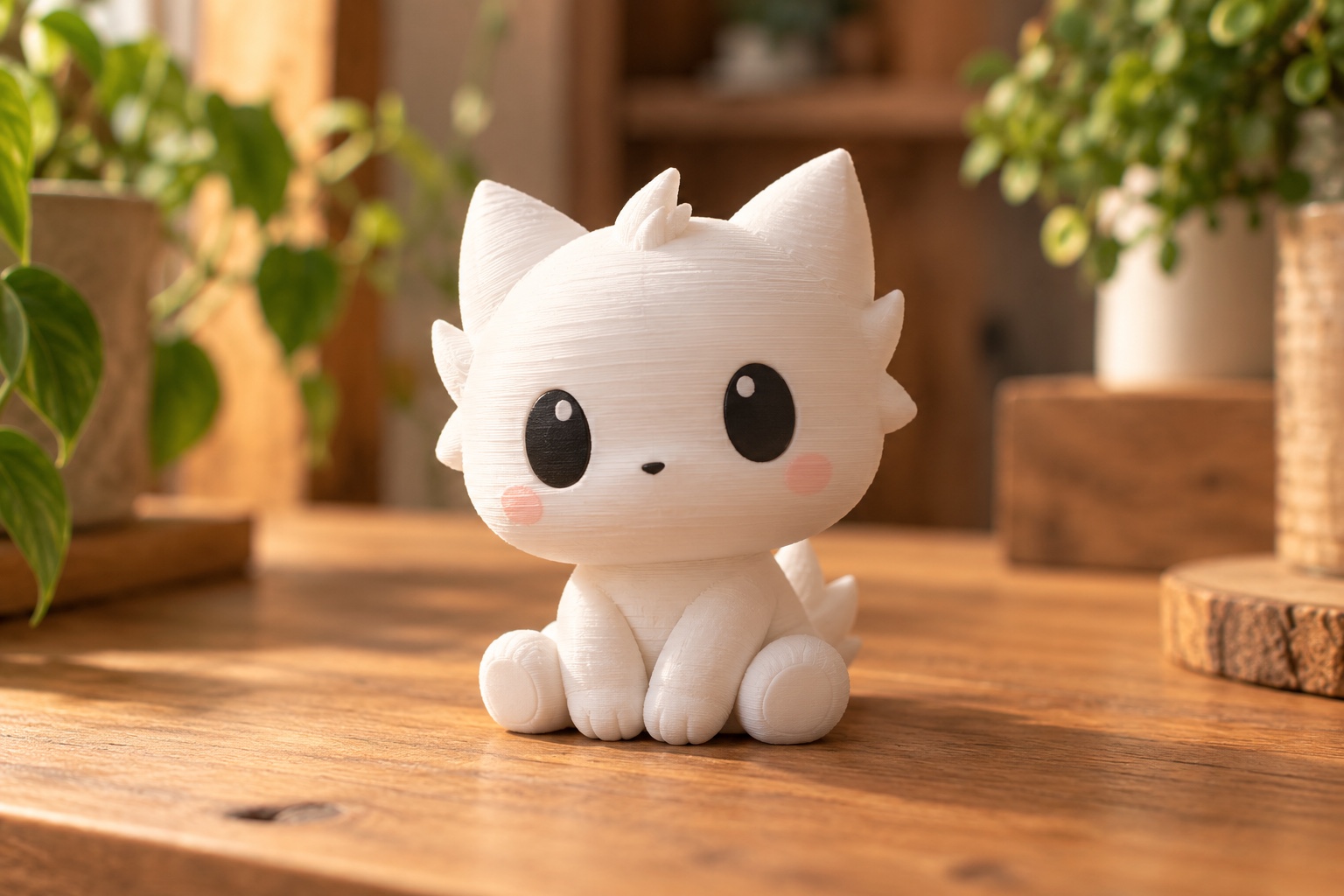 Mascote Nebulario impresso em 3D